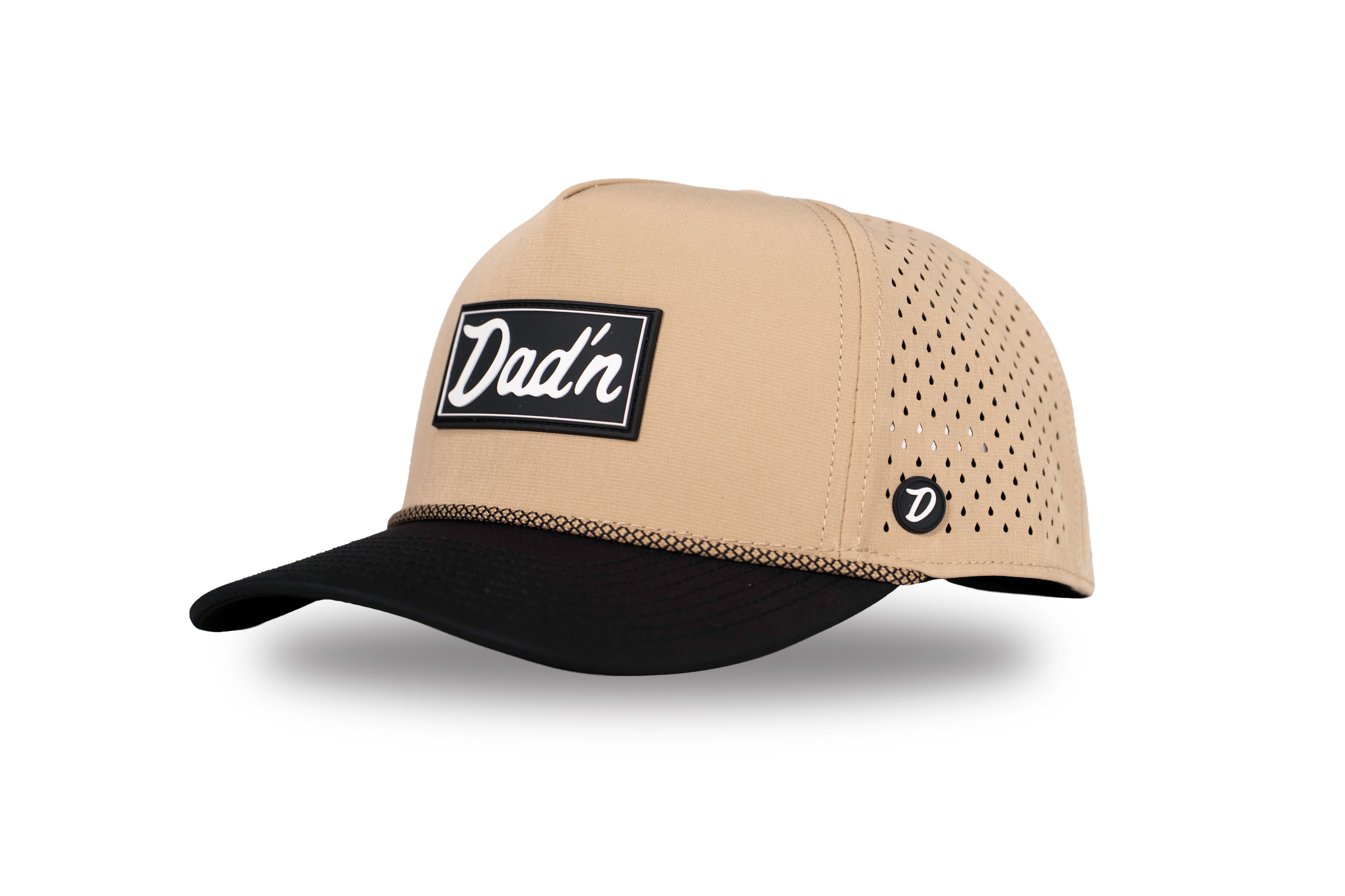 Khaki Dad'n Patch Performance Hat