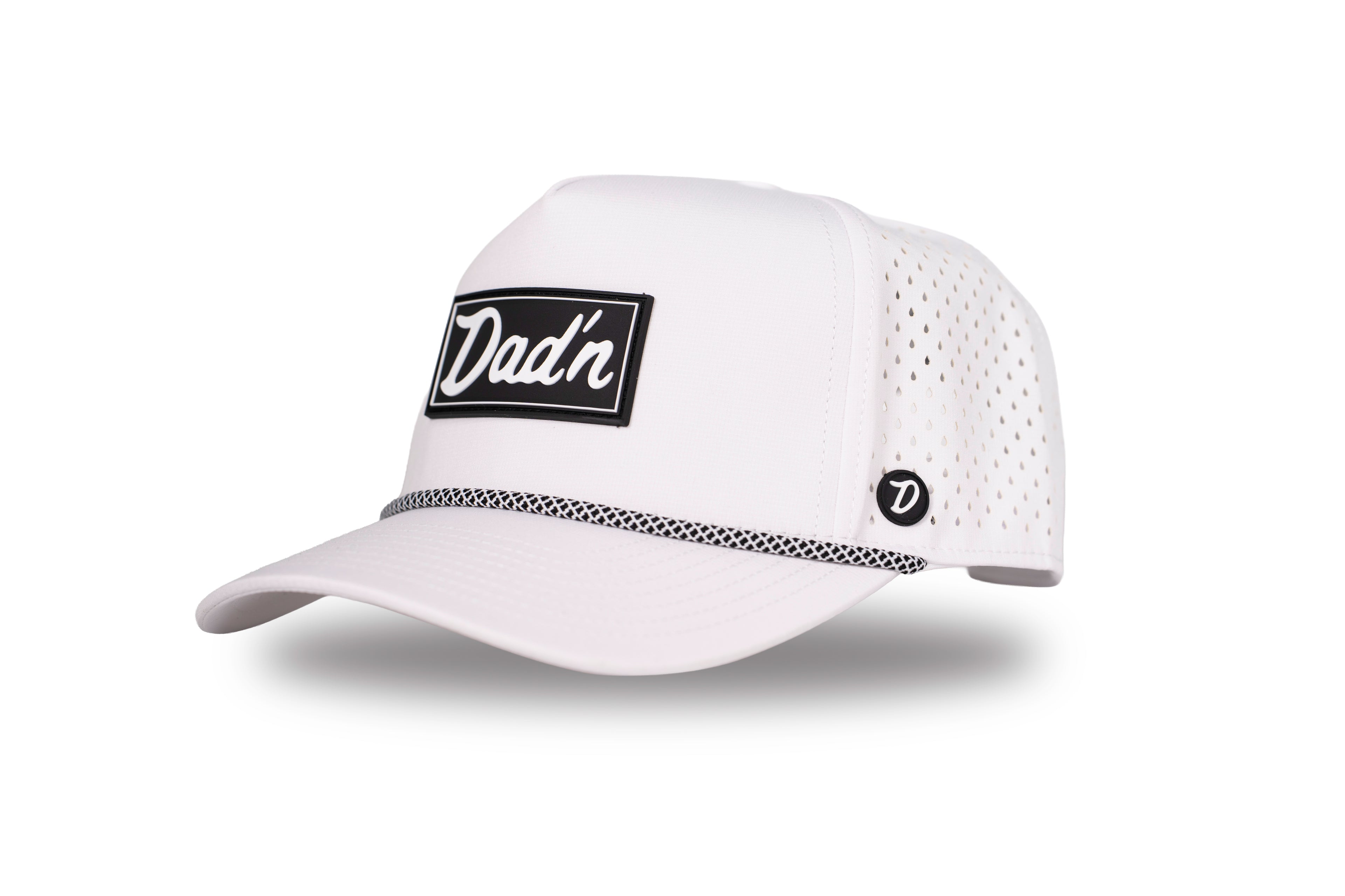 Dad'n Patch Performance Hat - WHITE